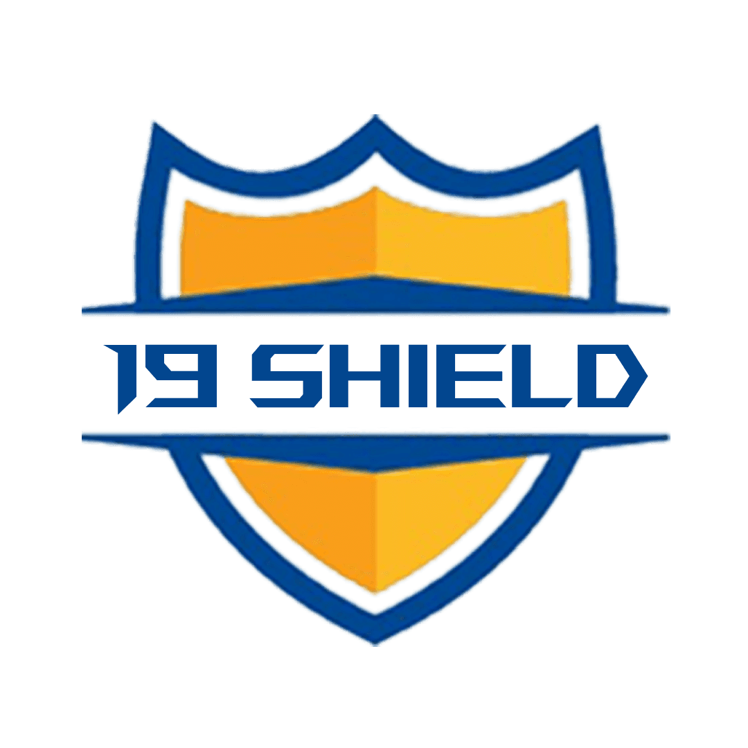 19 shild logo