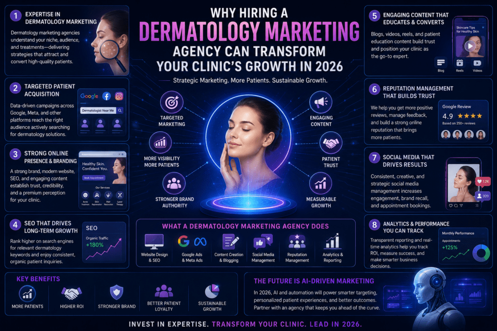 Why Hiring a Dermatology Marketing Agency Can Transform Your Clinic’s Growth in 2026