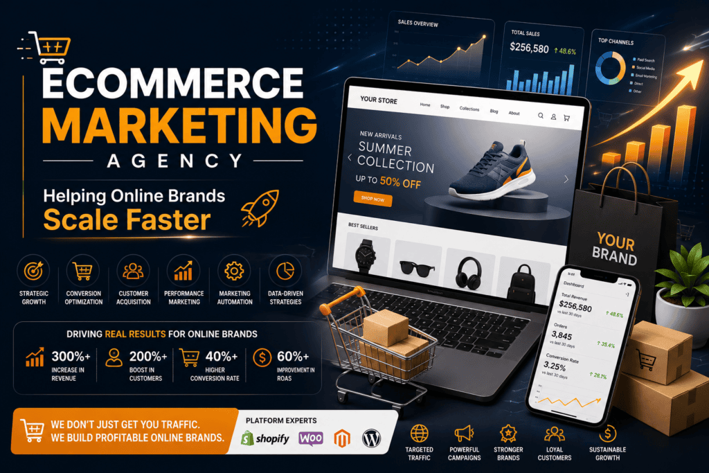 Ecommerce Marketing Agency - Helping Online Brands Scale Faster