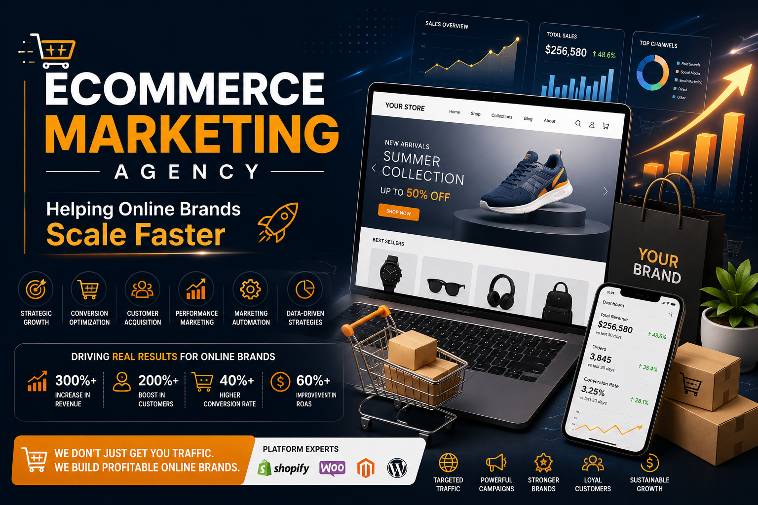 Ecommerce Marketing Agency - Helping Online Brands Scale Faster